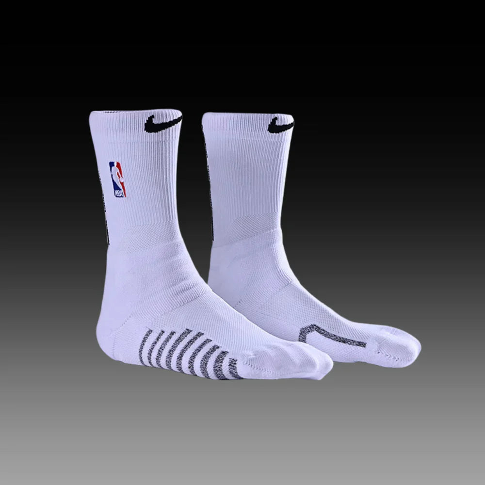 Nike NBA PRO Grip Crew Socks White