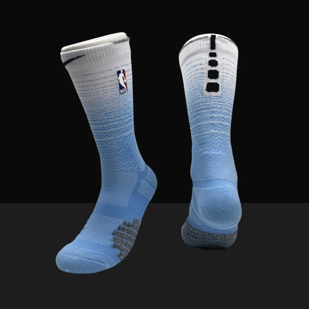 Nike NBA Elite Crew Socks - Blue Gradient