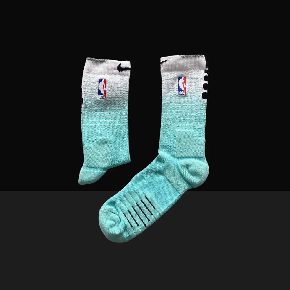 Nike NBA Elite Socks - Miami Heat City Edition Teal Gradient