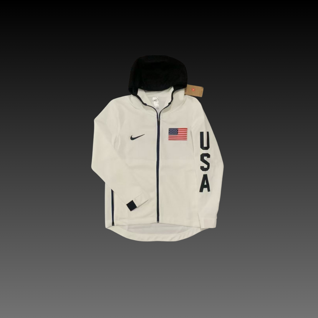 Team USA Warm-Up Jacket White