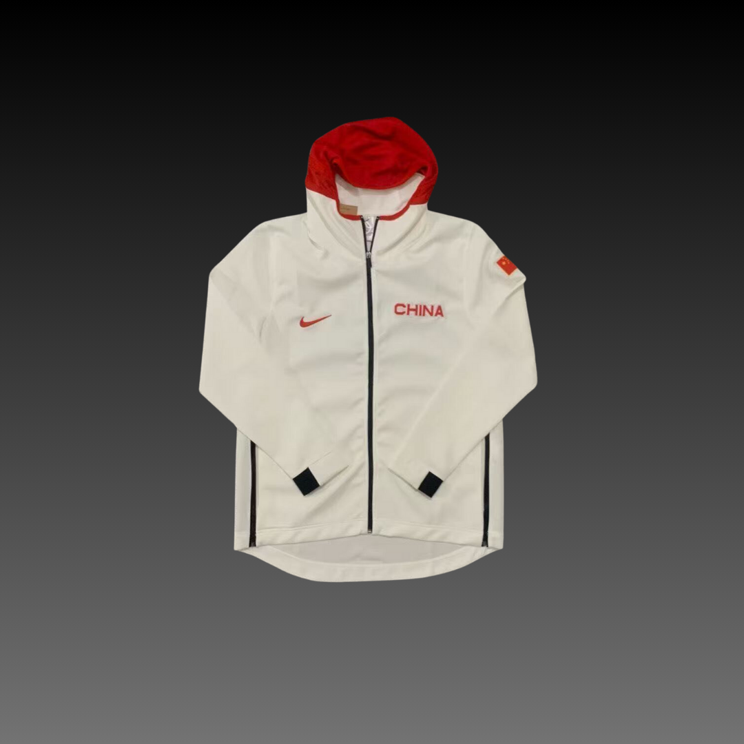 Team China Warm-Up Jacket White