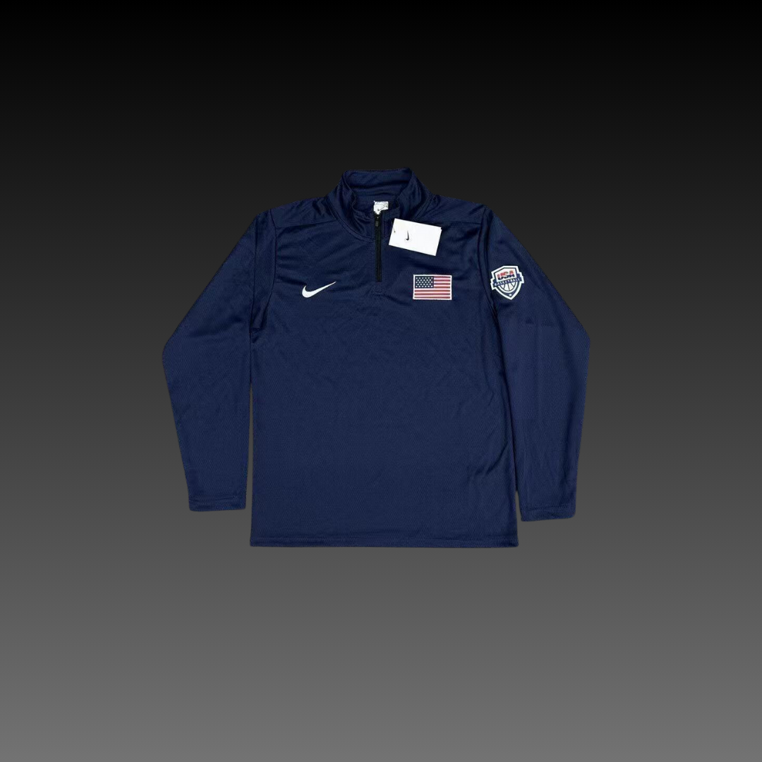 Team USA Quarter-Zip Jacket Navy