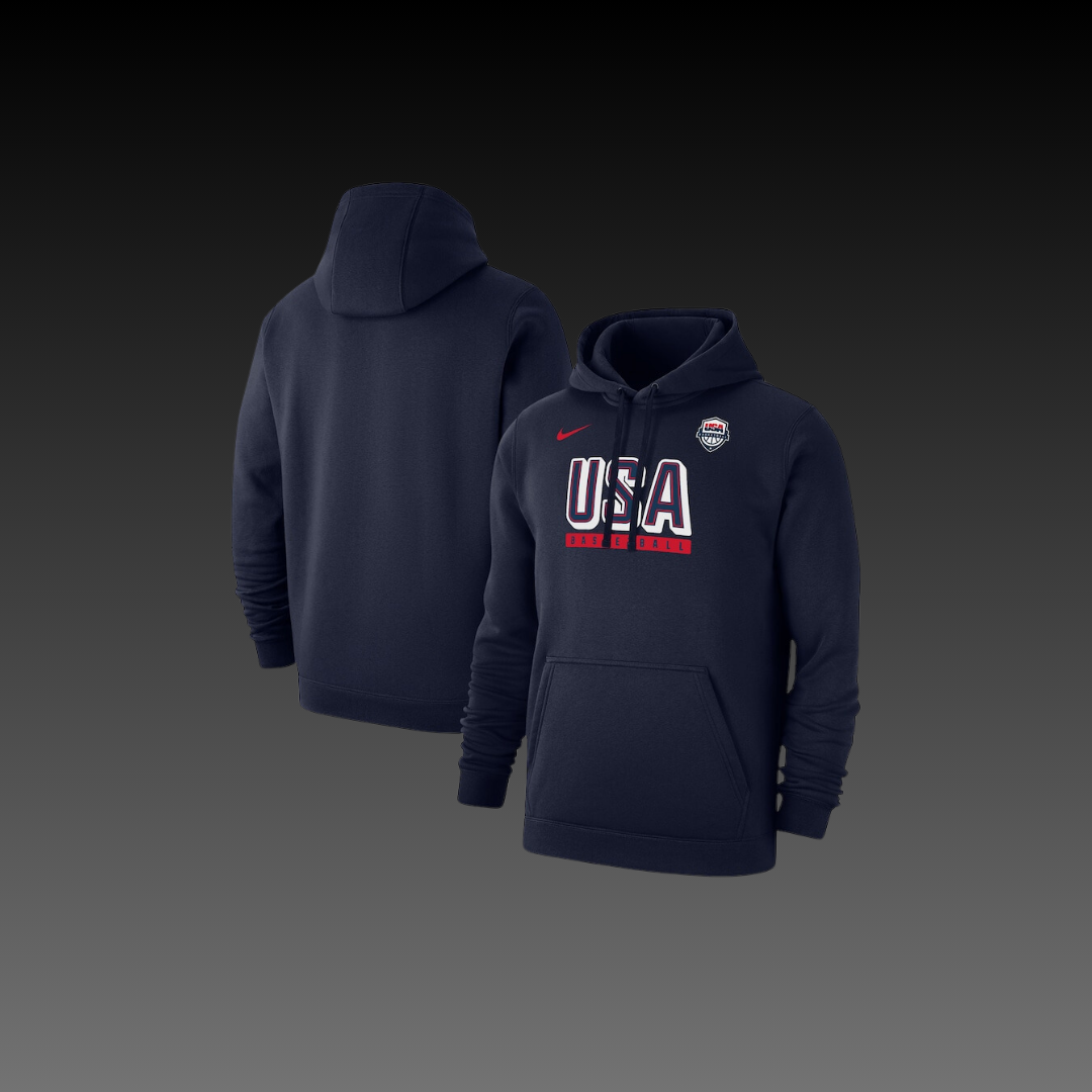 Team USA Pullover Hoodie Navy