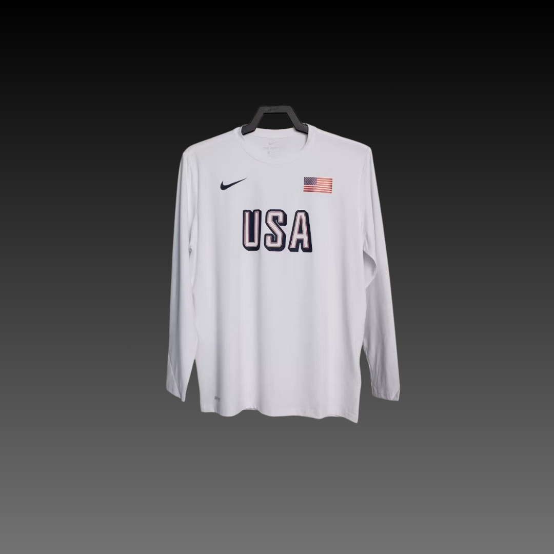 Team USA White Long Sleeve