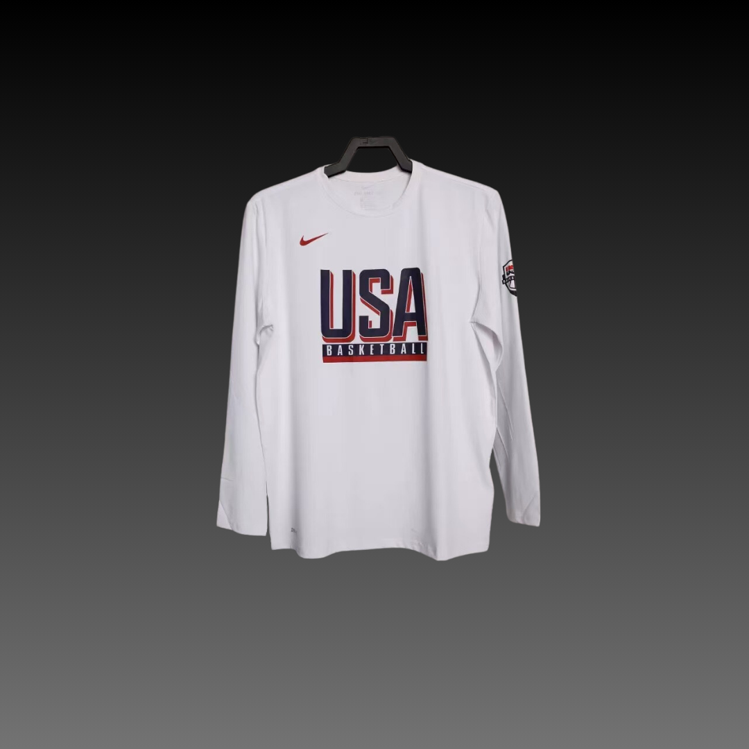 Team USA White Long Sleeve