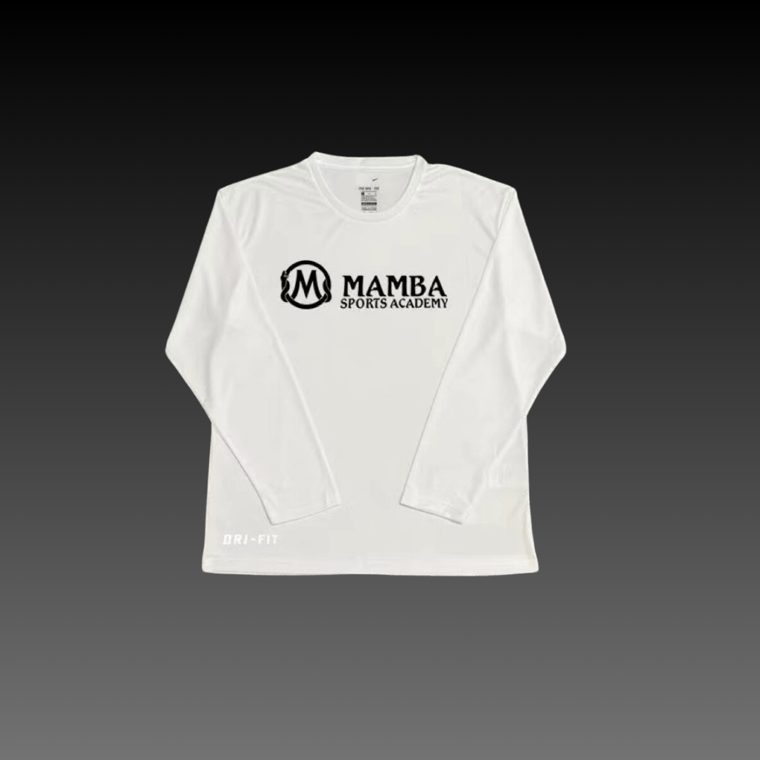 Mamba Sports Academy Long Sleeve White