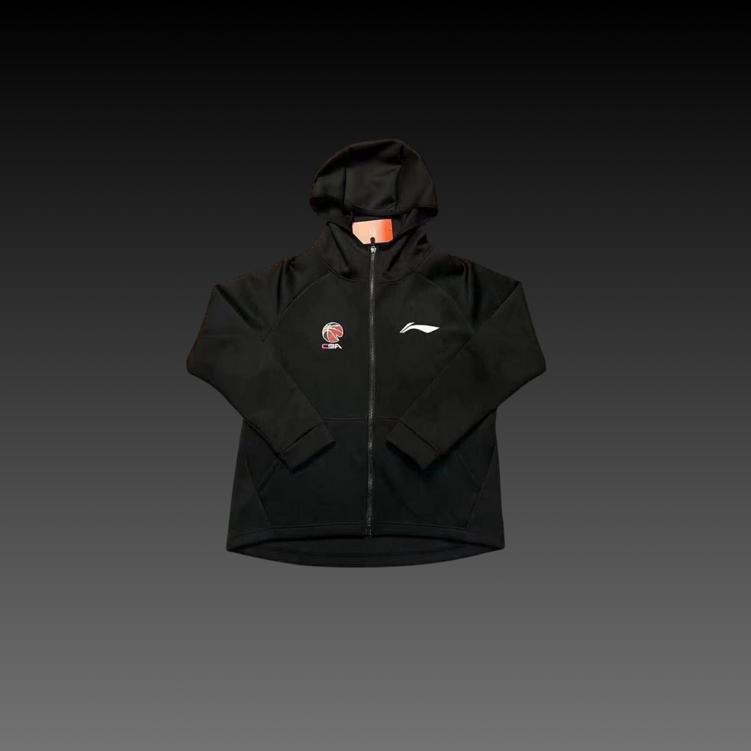 CBA Zip-Up Hoodie Black