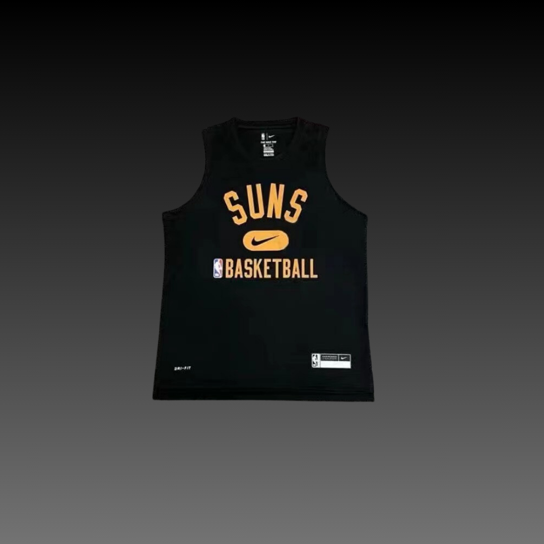 Phoenix Suns Black Warm-Up Tank Top