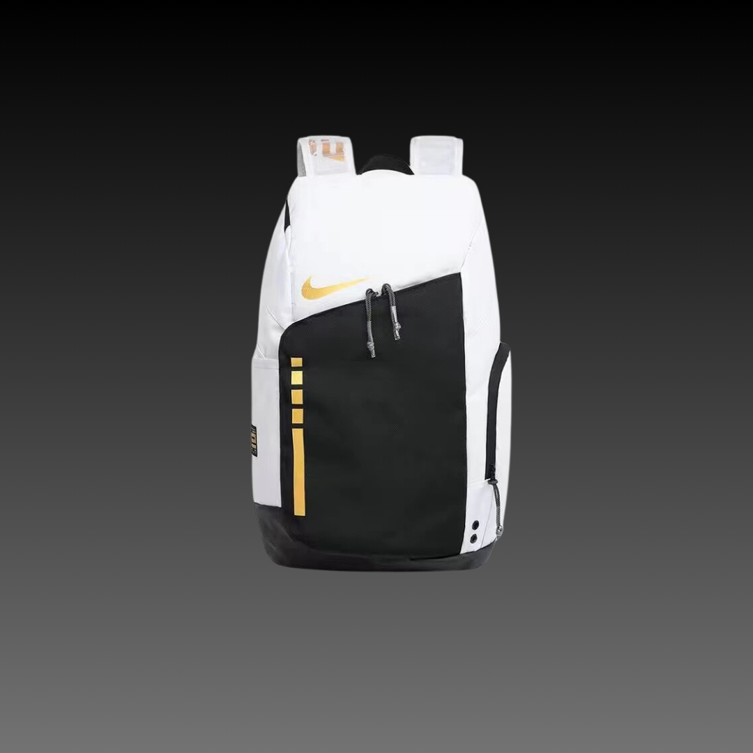 Elite Backpack White Gold