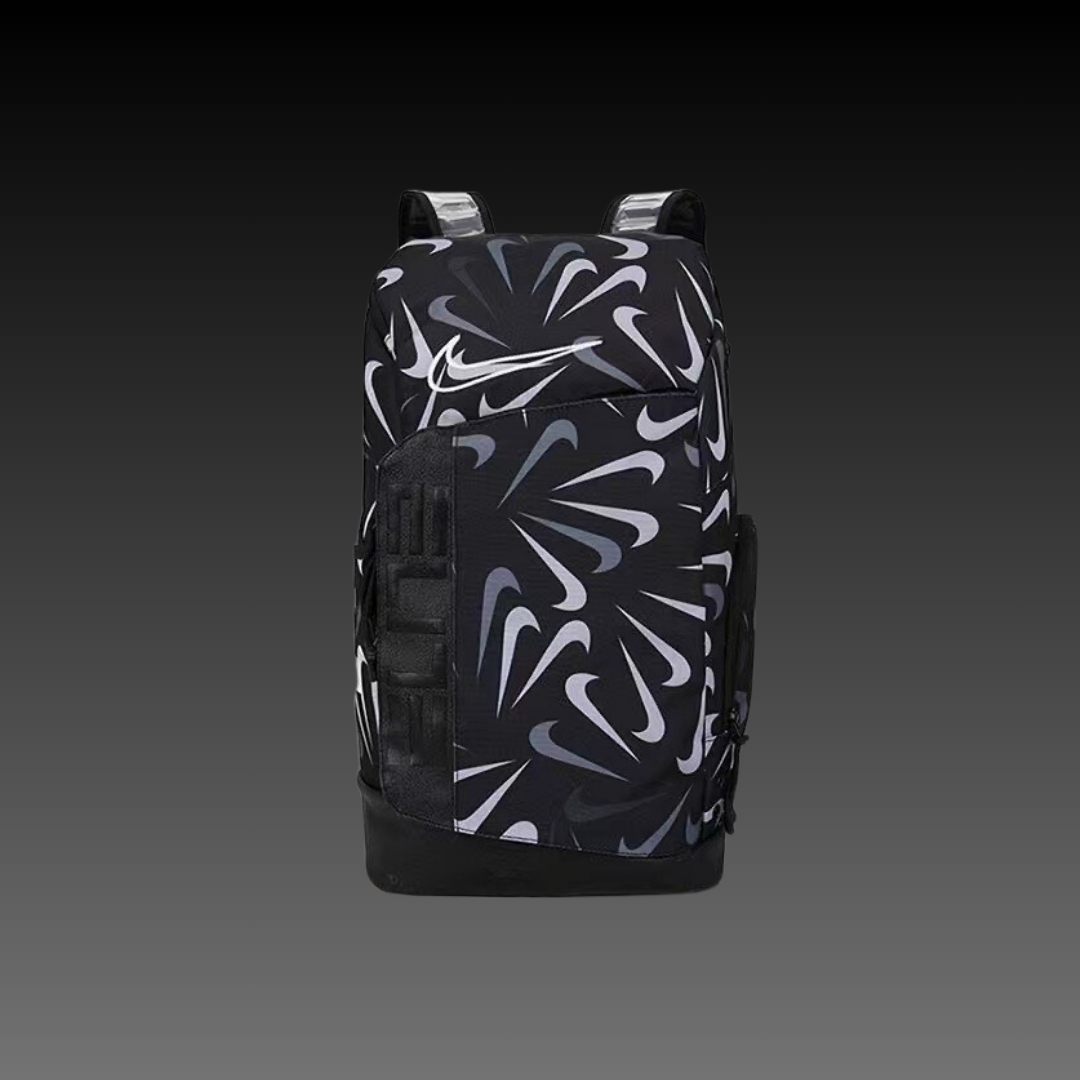 Elite Backpack Black White