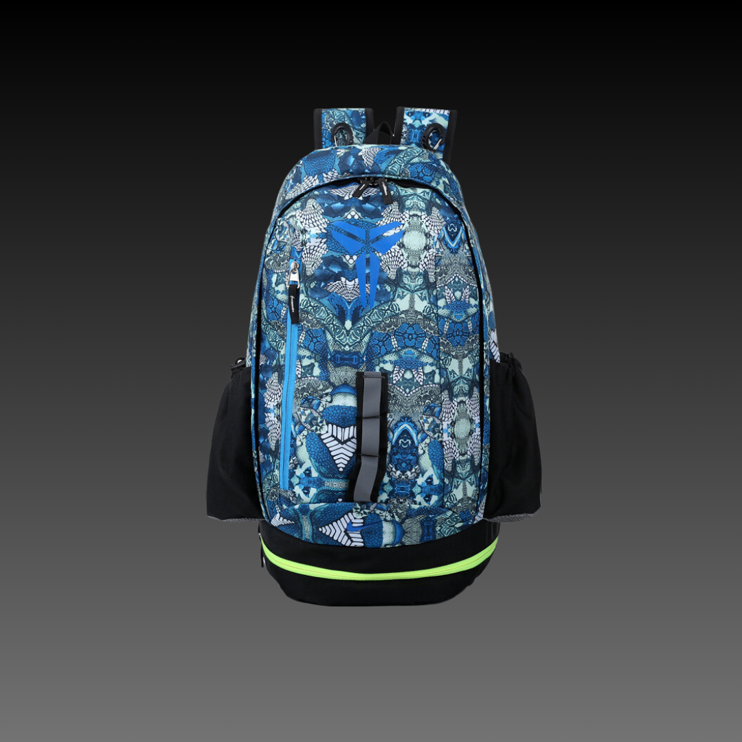 Elite Mamba Kobe Backpack Blue Snakeskin