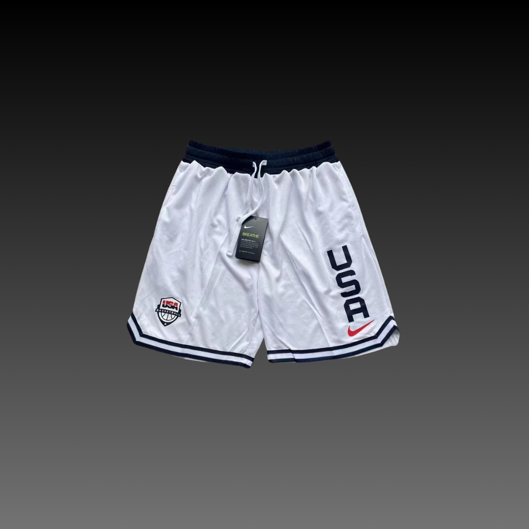 Team USA Shorts White