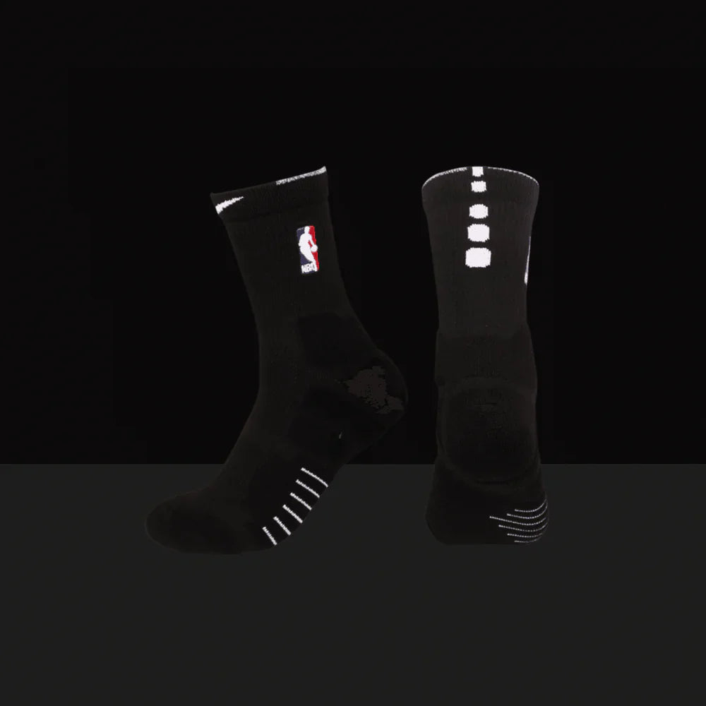 Nike NBA Elite Quick Mid Length Socks - Black