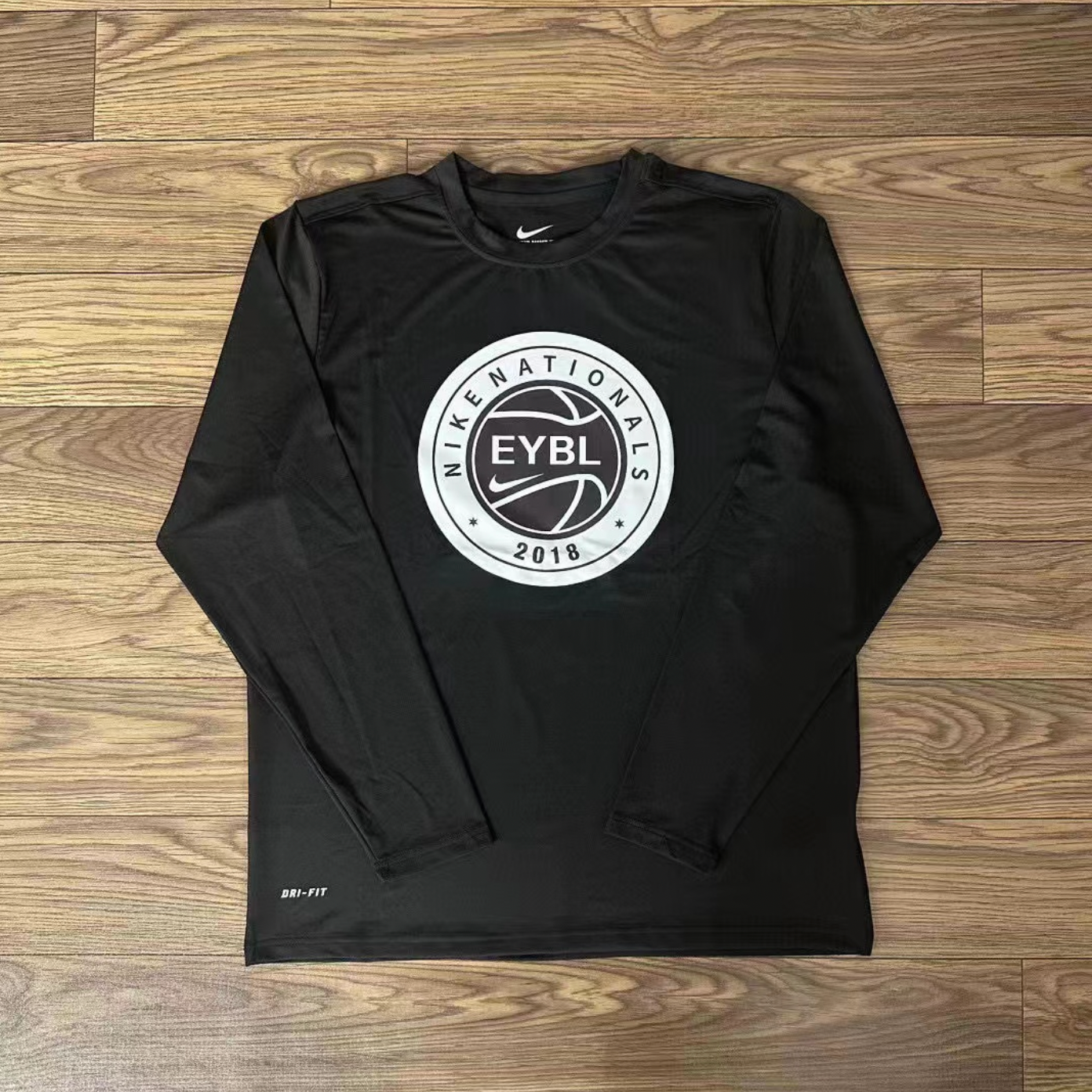 EYBL 2018 Black Compression Long Sleeve