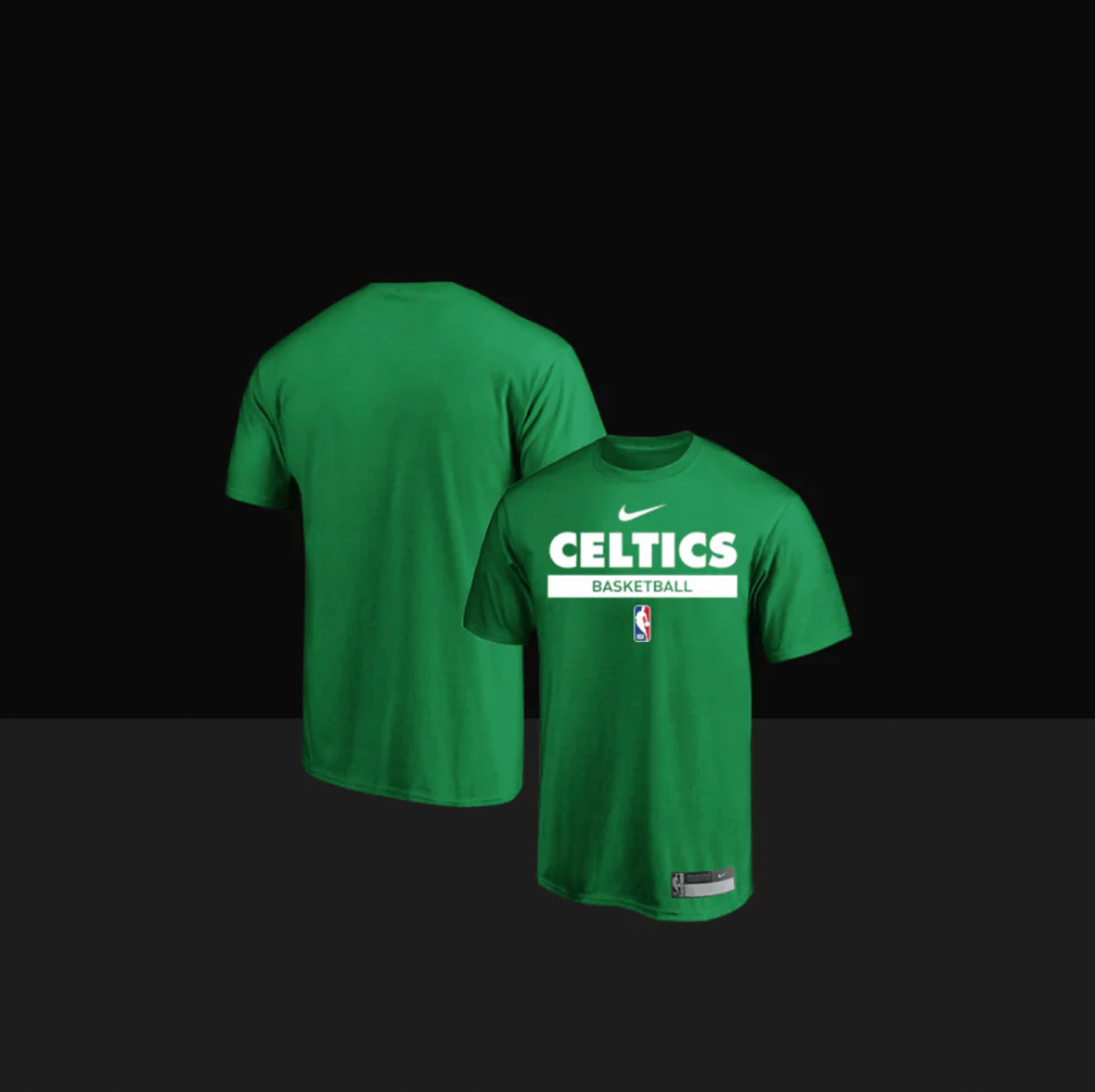 Boston Celtics On-Court Practice Performance Short Sleeve T-Shirt