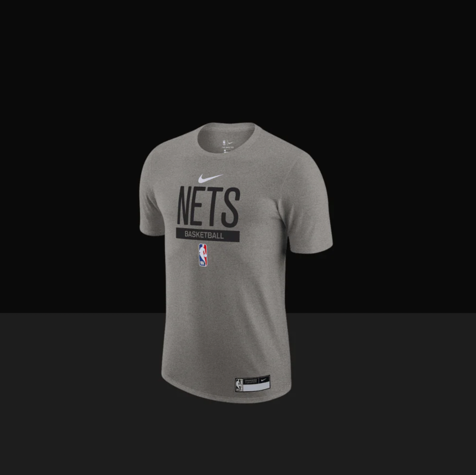 Brooklyn Nets On-Court Practice Performance Short Sleeve T-Shirt