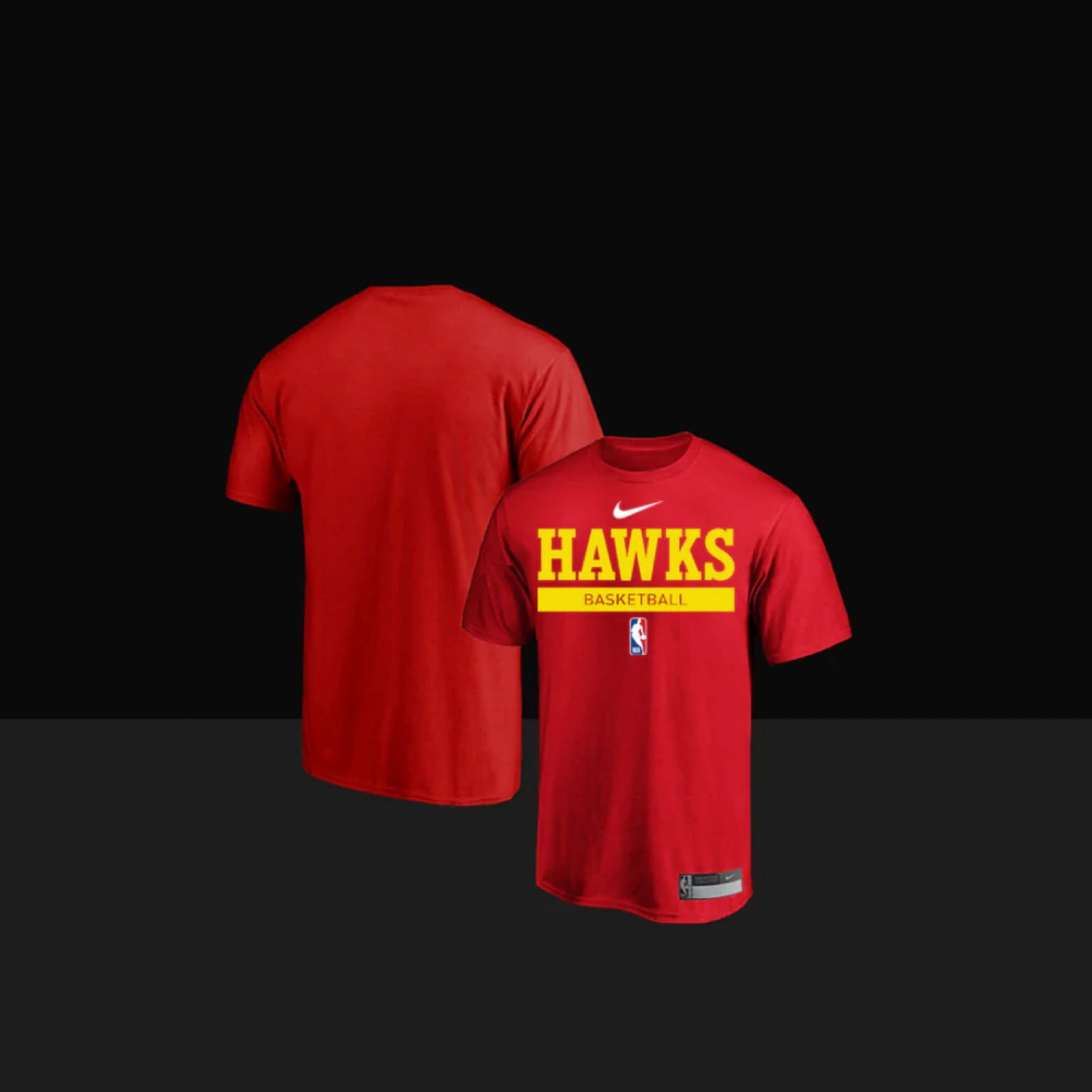 Atlanta Hawks On-Court Practice Performance Short Sleeve T-Shirt