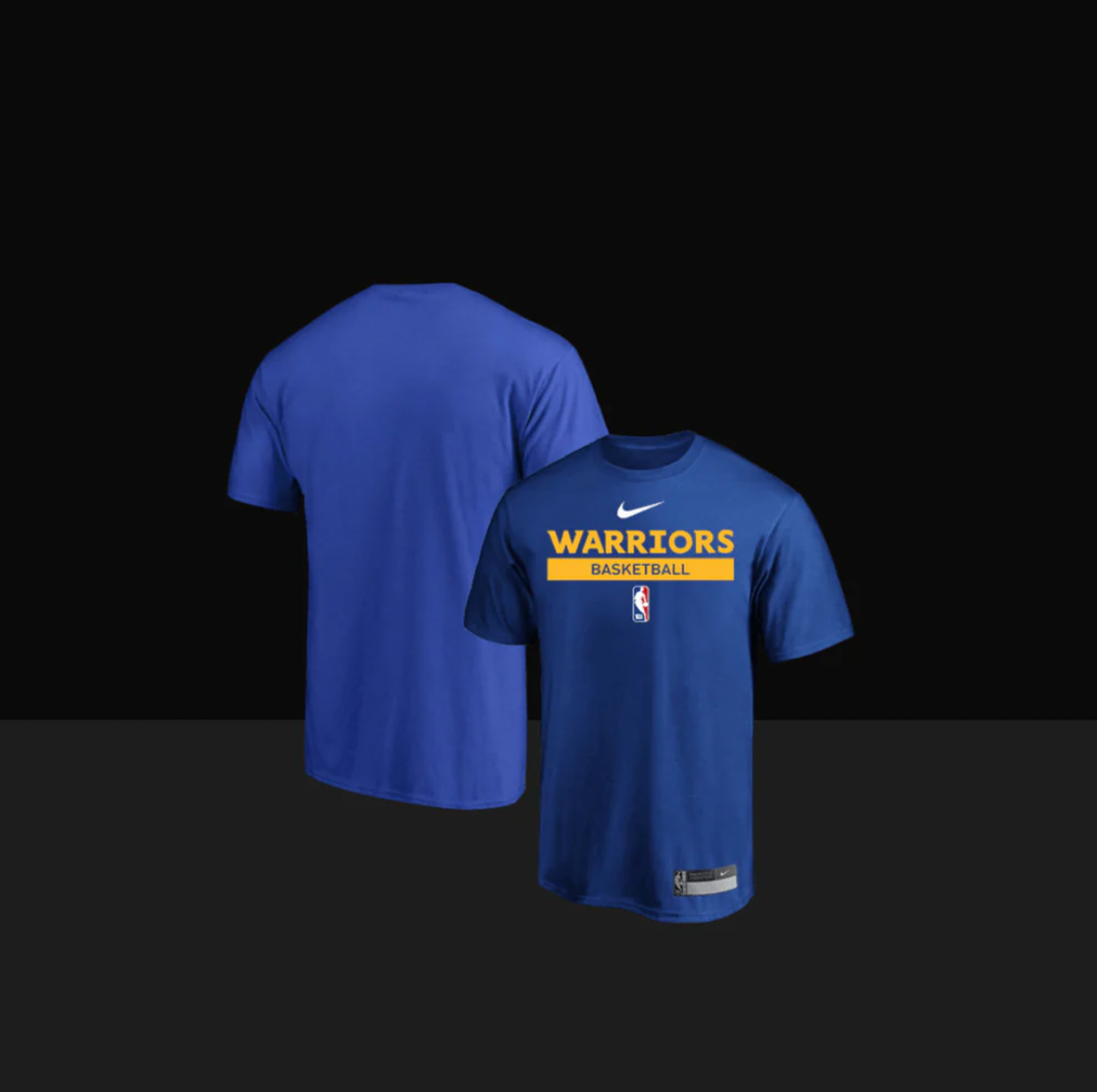 Golden State Warriors On-Court Practice Performance Short Sleeve T-Shirt