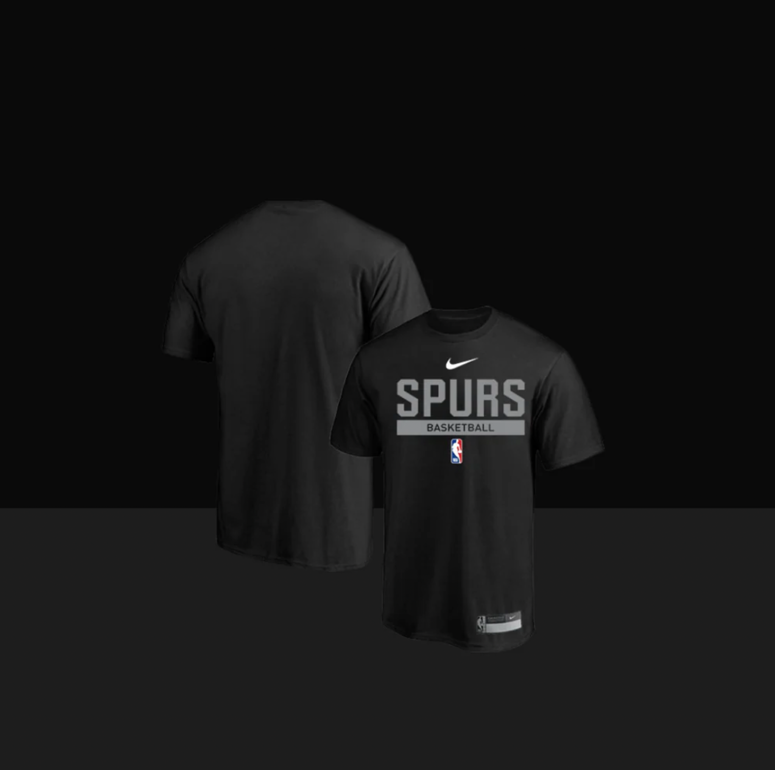 San Antonio Spurs On-Court Practice Performance Short Sleeve T-Shirt