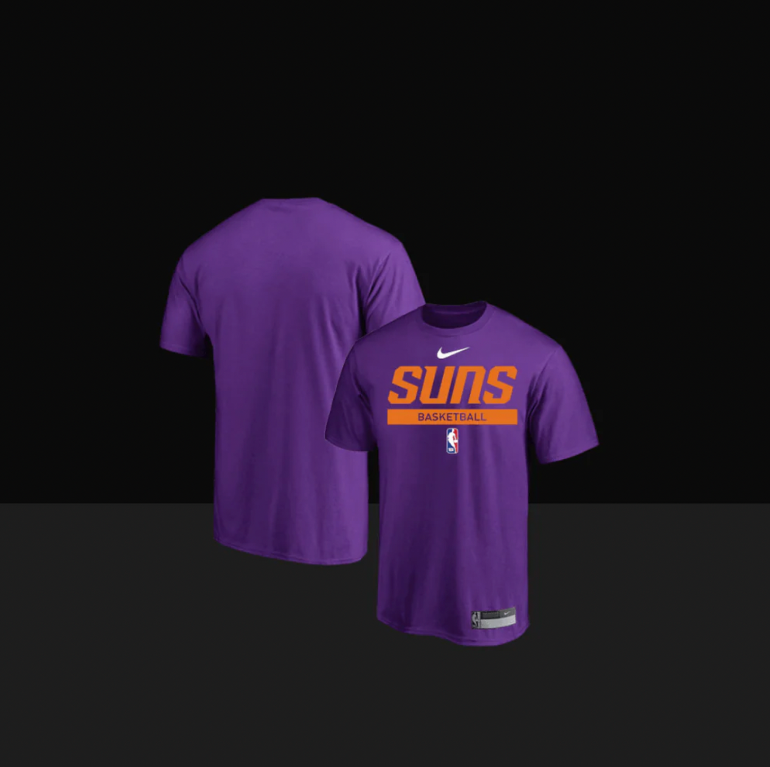 Phoenix Suns On-Court Practice Performance Short Sleeve T-Shirt