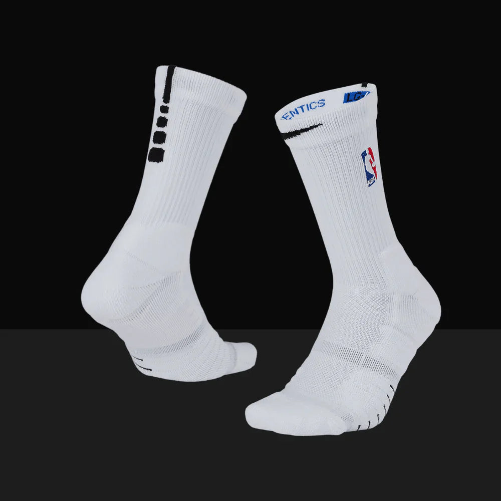 Nike NBA Elite Quick Crew Socks - White