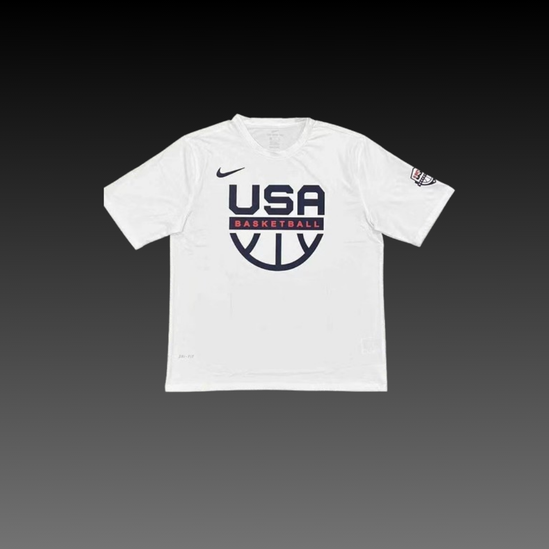 Team USA Warm Up T-Shirt White