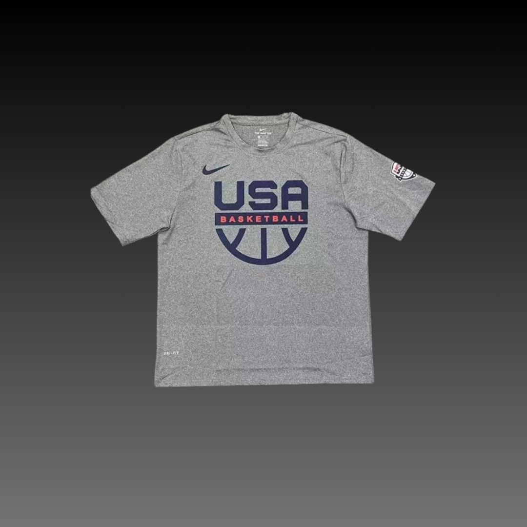 Team USA Warm Up T-Shirt Grey